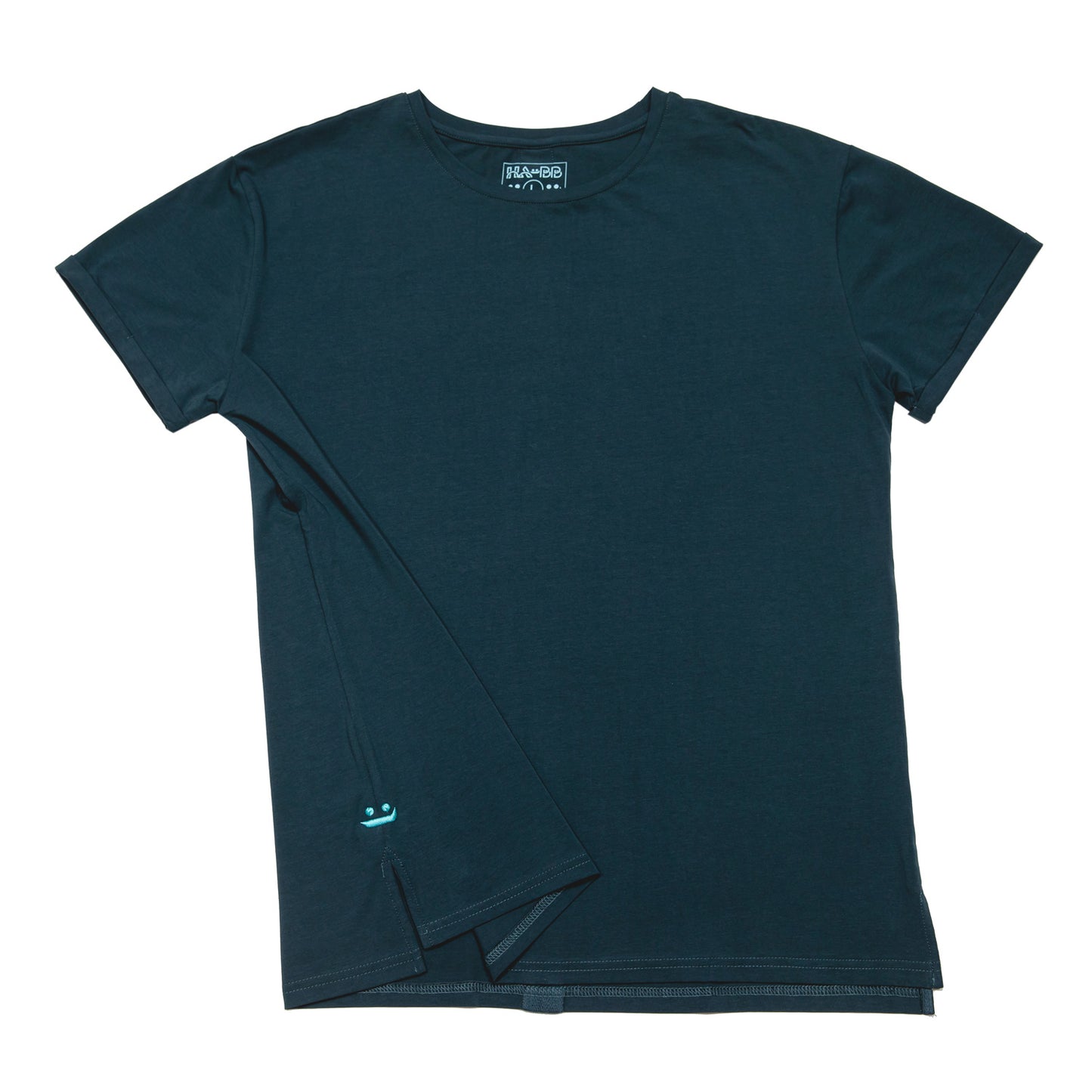 Blue Aegean, T-shirt, shirt, man, plane tee, soft cotton, sleek, front view, 